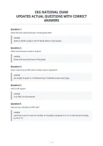 Ekg National Exam&NewLine;Updated Actual Questions With Correct&NewLine;Answers