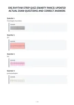 Ekg Rhythm Strip Quiz &lpar;Smarty Pance&rpar; Updated&NewLine;Actual Exam Questions And Correct Answers&NewLine;