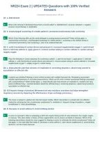 NR224 Exam 2 &vert; UPDATED Questions with 100&percnt; Verified&NewLine;Answers