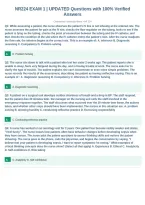 NR224 EXAM 1 &vert; UPDATED Questions with 100&percnt; Verified&NewLine;Answers&NewLine;