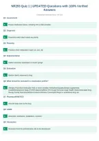 NR293 Quiz 1 &vert; UPDATED Questions with 100&percnt; Verified&NewLine;Answers