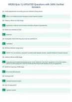 NR293 Quiz 3 &vert; UPDATED Questions with 100&percnt; Verified&NewLine;Answers