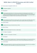 NR293&colon; Week 4 &vert; UPDATED Questions with 100&percnt; Verified&NewLine;Answers