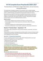 N176 Exam Package Deals &lpar;PDF&rpar; &vert; 2026&ndash;2027 &vert; Saddleback College &vert; Nursing Study Bundle
