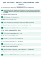 NRNP 6540 Didactic &vert; UPDATED Questions with 100&percnt; Verified&NewLine;Answers