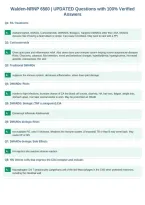 Walden-NRNP 6560 &vert; UPDATED Questions with 100&percnt; Verified&NewLine;Answers