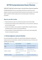 N176 Comprehensive Exam Review &lpar;PDF&rpar; &vert; 2026&ndash;2027 &vert; Saddleback College &vert; Nursing Guide