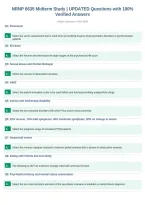 NRNP 6635 Midterm Study &vert; UPDATED Questions with 100&percnt;&NewLine;Verified Answers