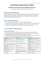 N176 Final Exam Practice &lpar;PDF&rpar; &vert; 2026&ndash;2027 &vert; Saddleback College Nursing