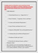 Florida Dental Hygiene Laws And Rules Exam &NewLine;Questions And Correct Answers &lpar;Verified Answers&rpar; &NewLine;Plus Rationales 2026&sol;2027 Q&A &vert; Instant Download &NewLine;Pdf