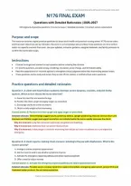 N176 Final Exam &lpar;PDF&rpar; &vert; 2026&ndash;2027 &vert; Saddleback College Nursing Questions & Rationales