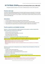 N176 Final Exam &lpar;PDF&rpar; &vert; 2026&ndash;2027 &vert; Saddleback College Nursing Questions & Rationales