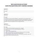 Qmb 3602 Exam 3 Expected Questions With&NewLine;Verified Answers