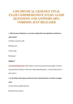 G202 Exam Compilations with Complete & Verified Solutions
