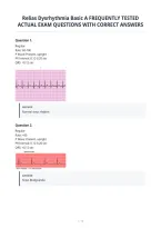Relias Dysrhythmia Basic A Frequently Tested Actual Exam Questions With Correct Answers&NewLine;&NewLine;