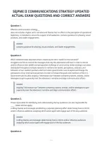 Sejpme Ii Communications Strategy Updated&NewLine;Actual Exam Questions And Correct Answers