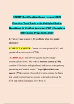 NREMT Certification Exam &vert; nremt 2026 &NewLine;Practice Test Bank with Multiple-Choice &NewLine;Questions & Verified Answers PDF &vert; Complete &NewLine;EMT Exam Prep 2026&ndash;2027 