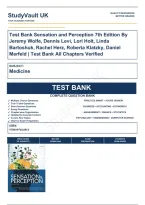 Test Bank Sensation and Perception 7th Edition By Jeremy Wolfe&comma; Dennis Levi&comma; Lori Holt&comma; Linda Bartoshuk&comma; Rachel Herz&comma; Roberta Klatzky&comma; Daniel Merfeld &vert; Test Bank Verified A&plus; Grade 9780197663813&NewLine;