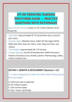 Ati Rn Pediatric Nursing Proctored Exam&period;pdf&NewLine;&NewLine;