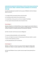 Guidewire Billingcenter Professional Certification Exam 100 Practice &NewLine;Questions And Correct Answers &lpar;Verified Answers&rpar; Plus Rationales &NewLine;2026 Q&A 