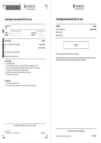 Edexcel International A Level Psychology Paper 1 2026 Past Paper & Mark Scheme PDF