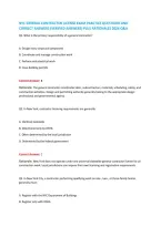 Nyc General Contractor License Exam Practice Questions And &NewLine;Correct Answers &lpar;Verified Answers&rpar; Plus Rationales 2026 Q&A