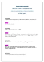 NUR 208 Exam 2 Mental Health Nursing 2027 &ndash; Practice Questions and Answers