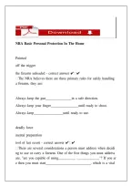 NRA Basic Personal Protection in the Home &vert; Safety Training Study Guide