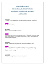 NUR 208 Exam 2 Mental Health Nursing 2027 &ndash; Practice Questions and Answers