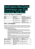 S-Tier Washington Real Estate Commission Law Elite Test Bank &vert; Q&A with Mentor Analysis &lpar;2026&sol;2027&rpar;