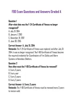 F80 Exam Questions and Answers Graded A