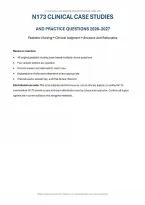 N173 Midterm Study Guide &lpar;PDF&rpar; &vert; 2026 &vert; Saddleback College &vert; Exam Review