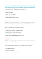 Abr Medical Physics Certification Examination Practice Questions &NewLine;And Correct Answers &lpar;Verified Answers&rpar; Plus Rationales 2026 Q&A 