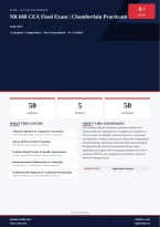 NR 668 CEA Final Exam Chamberlain Practicum 2026&sol;2027 &ndash; Questions and Answers &vert; 100&percnt; Verified &vert; Complete Verified Answers &ndash; Pass Guaranteed &ndash; A&plus; Graded