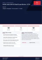 NURS 5433 FNP II Final Exam Review UTA 2026&sol;2027 &ndash; Questions and Answers &vert; Complete Verified Answers &vert; Detailed Rationales &ndash; Pass Guaranteed &ndash; A&plus; Graded