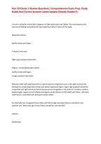 Nur 320 Exam 3 Review Questions &vert; Comprehensive Exam Prep&comma; Study Guide And Correct Answers Latest Update Already Graded A&plus;