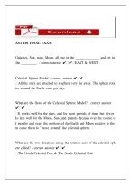 AST 101 Final Exam Study Guide &ndash; Astronomy Exam Questions & Review