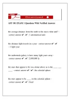 AST 101 Exam 1 Study Guide &ndash; Astronomy Exam Review & Revision Notes