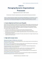 Liberty University BUSI 610 Study Guide 2026 &ndash; Organizational Design&comma; Culture & Exam Review