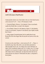 AST 101 All Lectures &ndash; Final Exam Practice & Astronomy Study Guide