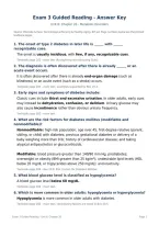 NU 265 Exam 3 Guided Reading - Answer Key &vert; Galen College of Nursing 