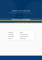 EED2601 Assessment 04 2026 &lpar;Portfolio&rpar; Due 19 October 2026