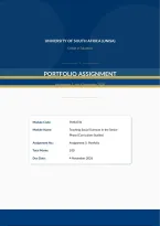 TMS3731 Assignment 5 2026 &lpar;Portfolio&rpar; Due 4 November 2026