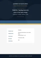 TMS3731 Assignment 5 &lpar;Portfolio&rpar; 2026 Due 4 November 2026