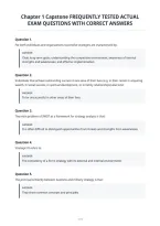 Chapter 1 Capstone Frequently Tested Actual&NewLine;Exam Questions With Correct Answers