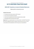 N173 Midterm Practice Exam &lpar;PDF&rpar; &vert; 2026&ndash;2027 Saddleback College