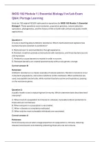Portage Learning BIOD 102 Module 1 Exam &vert; Essential Biology II w&sol;Lab &lpar;2026&rpar; Actual Q&A PDF