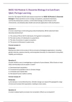 Portage Learning BIOD 102 Module 3 Exam &vert; Essential Biology II w&sol;Lab &lpar;2026&rpar; Actual Q&A PDF