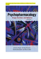 TEST BANK FOR Psychopharmacology drugs&comma;the brain and behavior 4th edition by Jerry Meyer ISBN&colon;978-1605359878 ALL CHAPTERS COVERED YOUR ULTIMATE GUIDE 100&percnt; VERIFIED A&plus; GRADE ASSURED&excl;&excl;&excl;&excl;&excl; NEW LATEST UPDATE&excl;&excl;&excl;&excl;&excl;&excl;&excl;