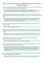 BSG Comprehensive Exam &vert; UPDATED Questions with 100&percnt;&NewLine;Verified Answers